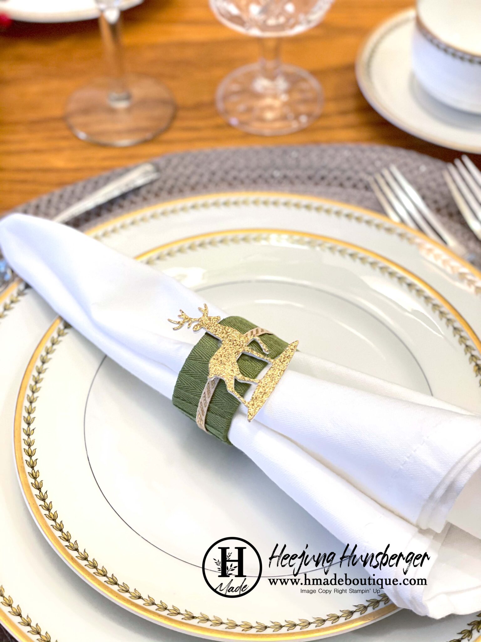 5 Easy DIY Holiday Napkin Rings H MADE BOUTIQUE