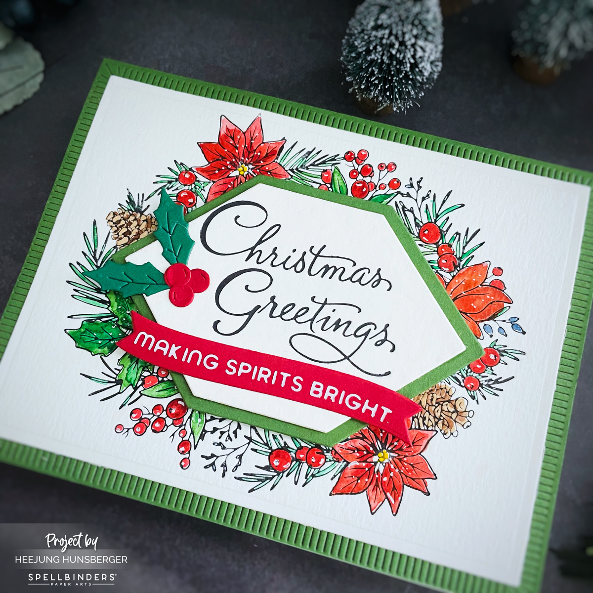 Spellbinders Betterpress Christmas Collection H Made Boutique