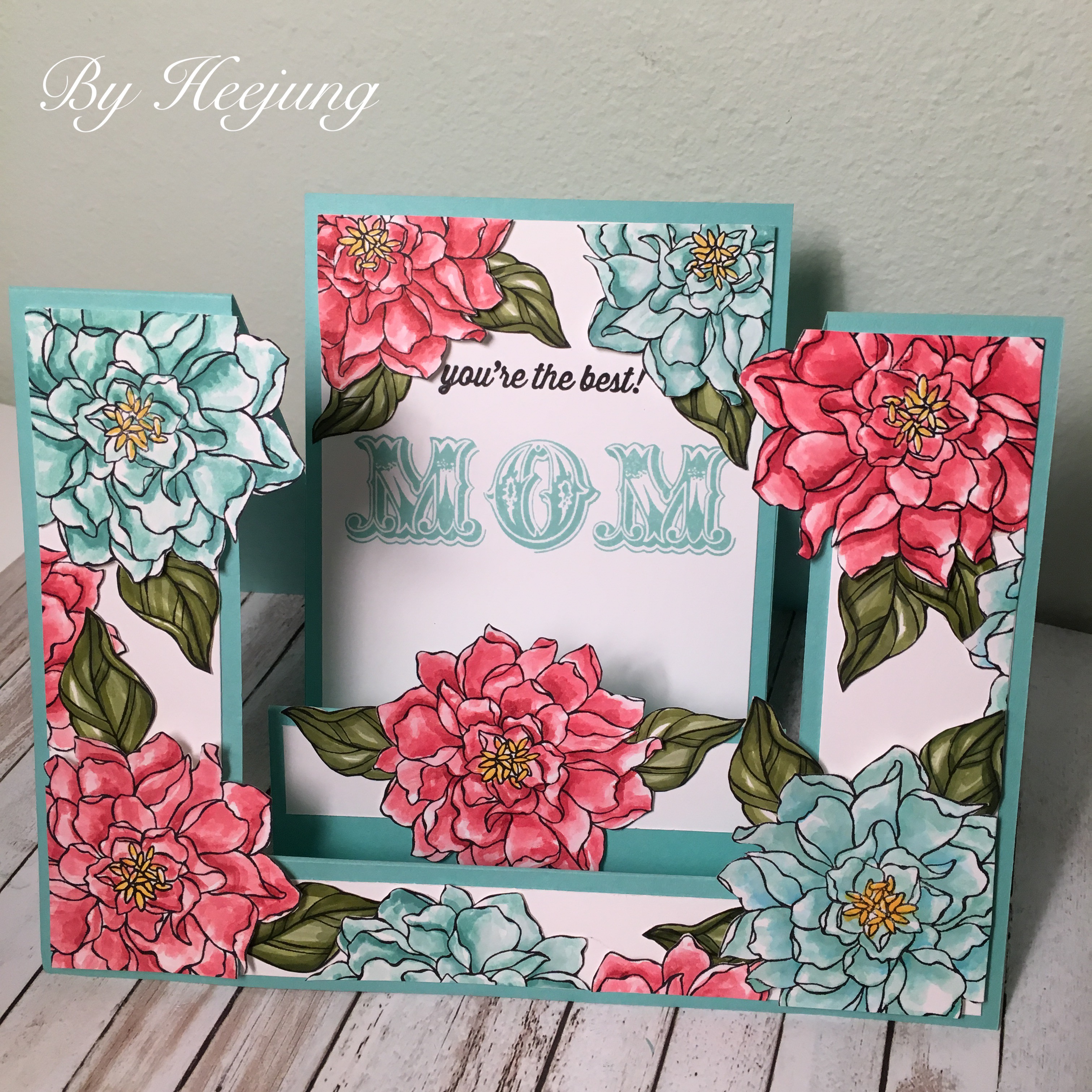 Mother’s Day card- Step card