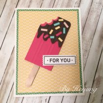 A Popsicle card