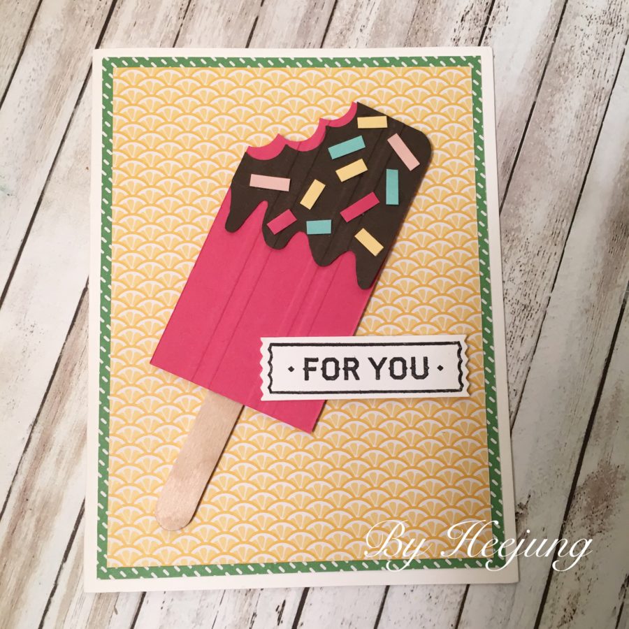 Popsicle card 1