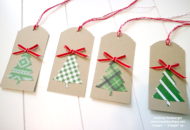 Christmas gift tags - H MADE BOUTIQUE