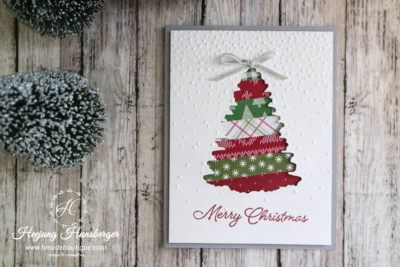 Winter Woods Christmas Tree Card - H MADE BOUTIQUE