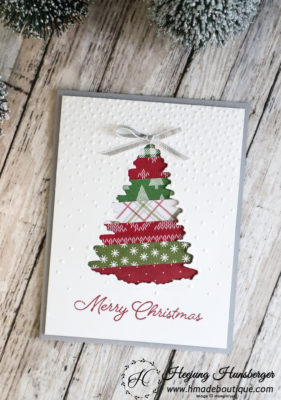 Winter Woods Christmas Tree Card - H MADE BOUTIQUE