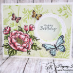 Butterfly Gala- Peekaboo Slider Card