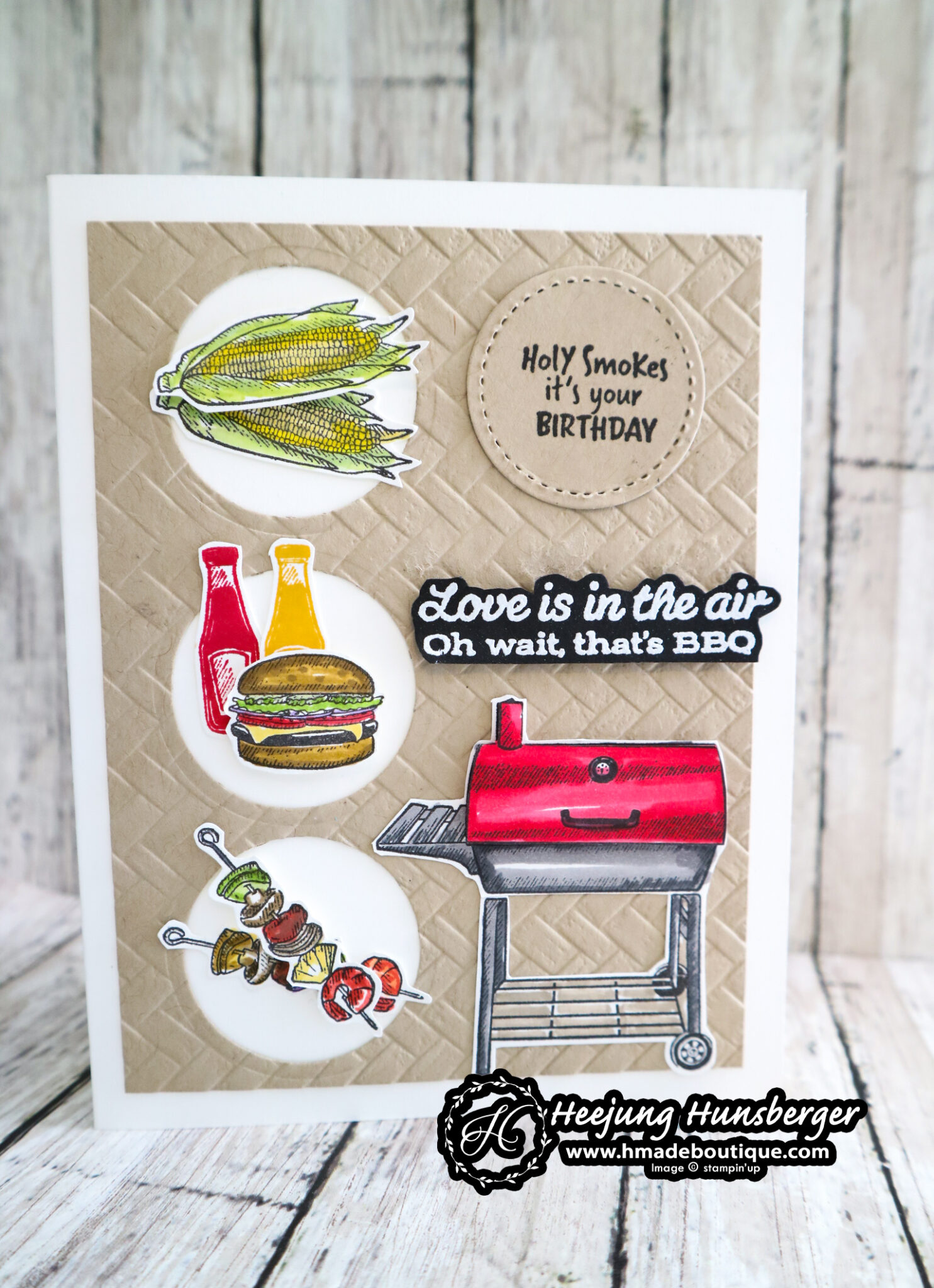 Outdoor Barbecue Birthday Cards - H MADE BOUTIQUE