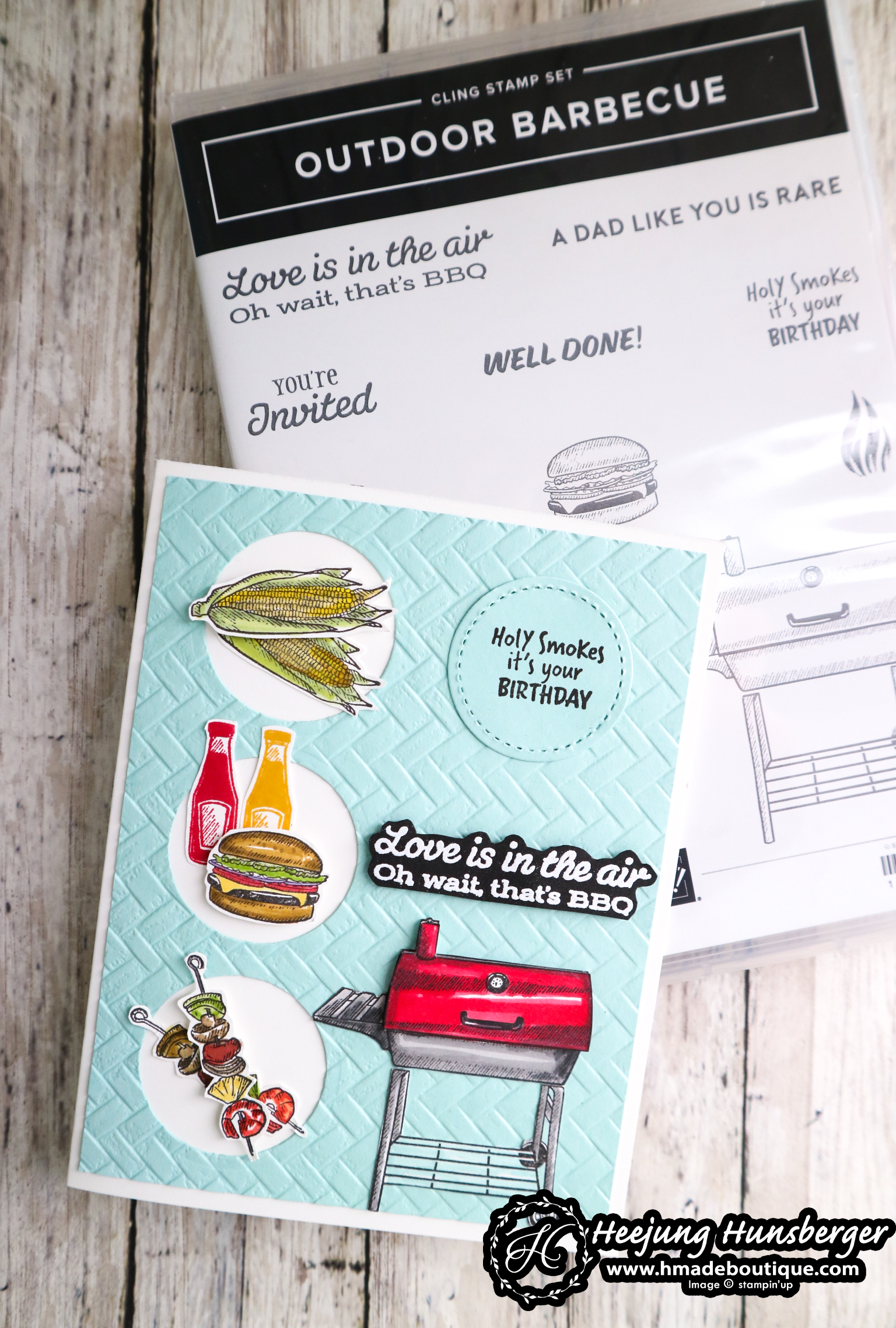 Outdoor Barbecue Birthday Cards - H MADE BOUTIQUE