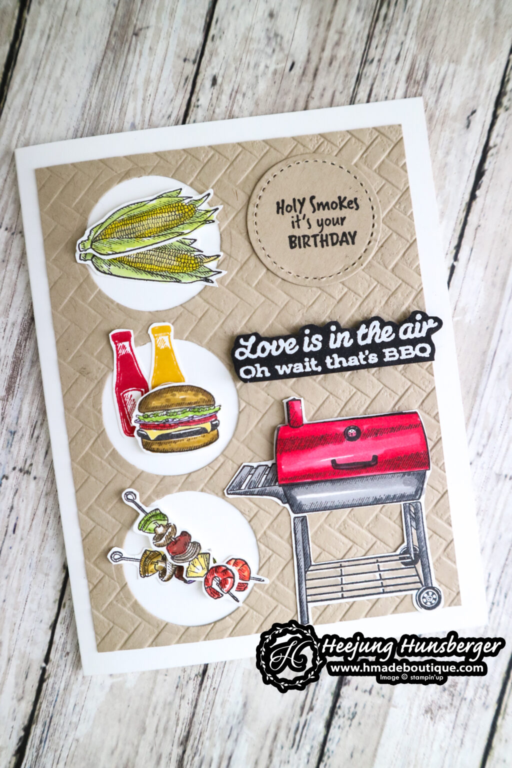 Outdoor Barbecue Birthday Cards - H MADE BOUTIQUE