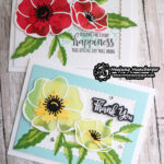 Poppy Moments Die Cut Cards