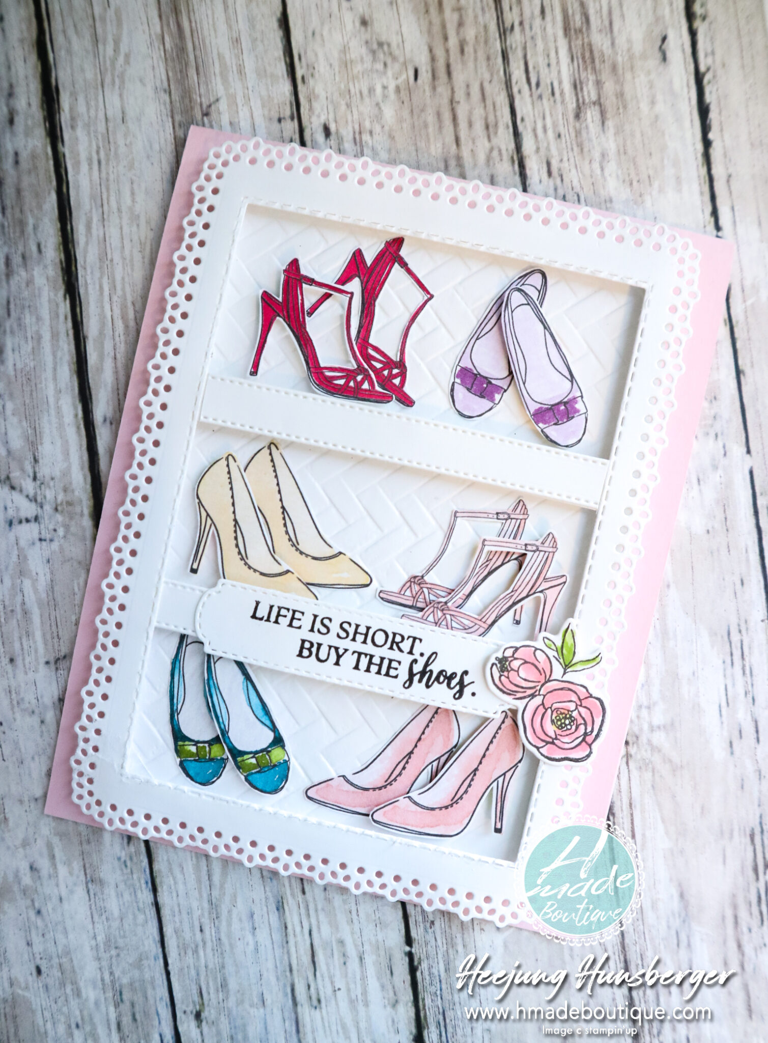 Dressed to impress display card - H MADE BOUTIQUE