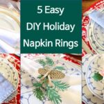5 Easy DIY Holiday Napkin Rings