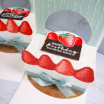Strawberry Cake Pop up Card