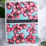 Cherry Blossoms Thank you Card Card (FMS 472)