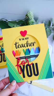 Teacher Appreciation Card | Gift Card Holder - H MADE BOUTIQUE