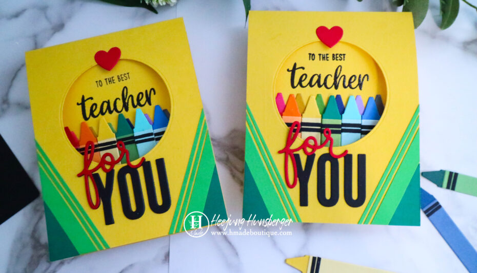 Teacher Appreciation Card  Gift Card Holder - H MADE BOUTIQUE