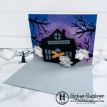 Haunted House Pop-up Card Tutorial- Halloween Card