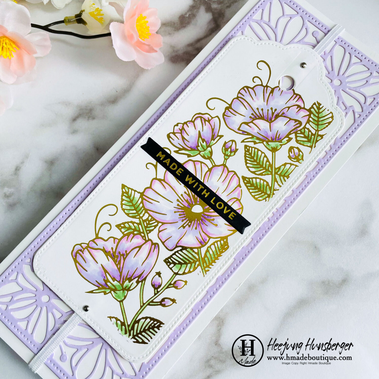 Bookmark Cards | DIY Bookmark | Thank You | Birthday Card - H MADE BOUTIQUE