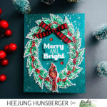 PFS- Welcome Winter Wreath Christmas Card
