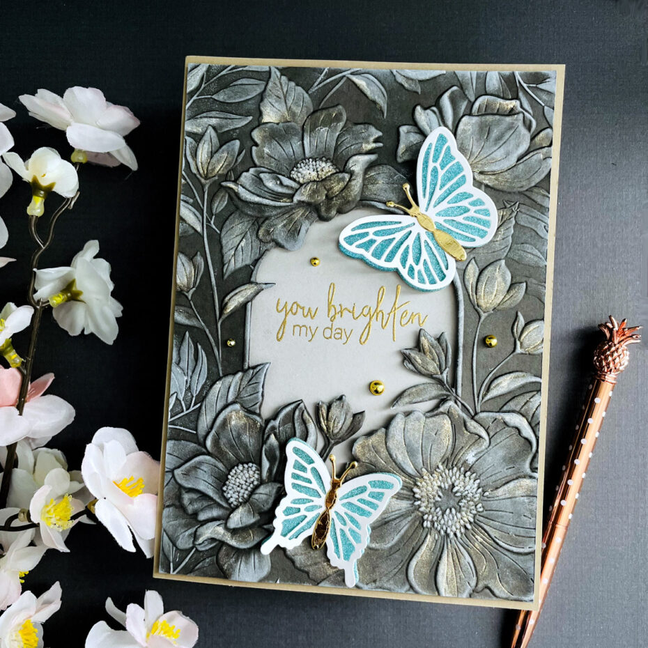 January 2023 3D Embossing Folder of the Month Preview & Tutorials – Floral  Archway - Spellbinders Blog