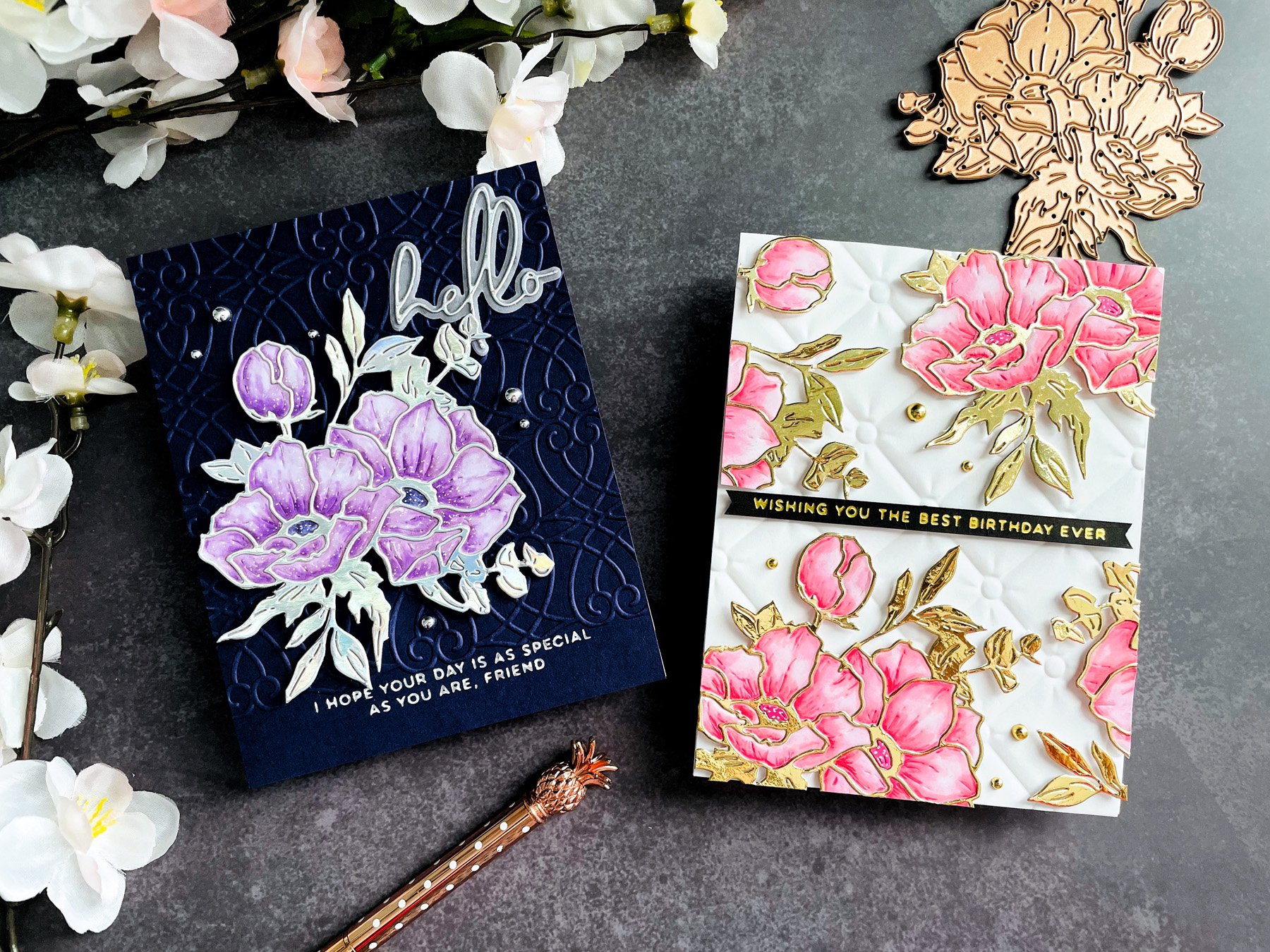 Spellbinders- Anemone Blooms Collection by Yana Smakula - H MADE BOUTIQUE