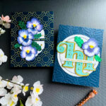 Spellbinders- Pansy Die Card (From Painter’s Garden Collection)