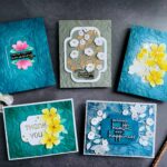 Spellbinders-More Four Petals Collection Cards