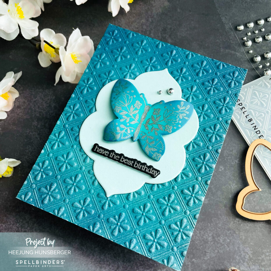 Spellbinders- 3D Embossing Folder Club of the Month (March 2023