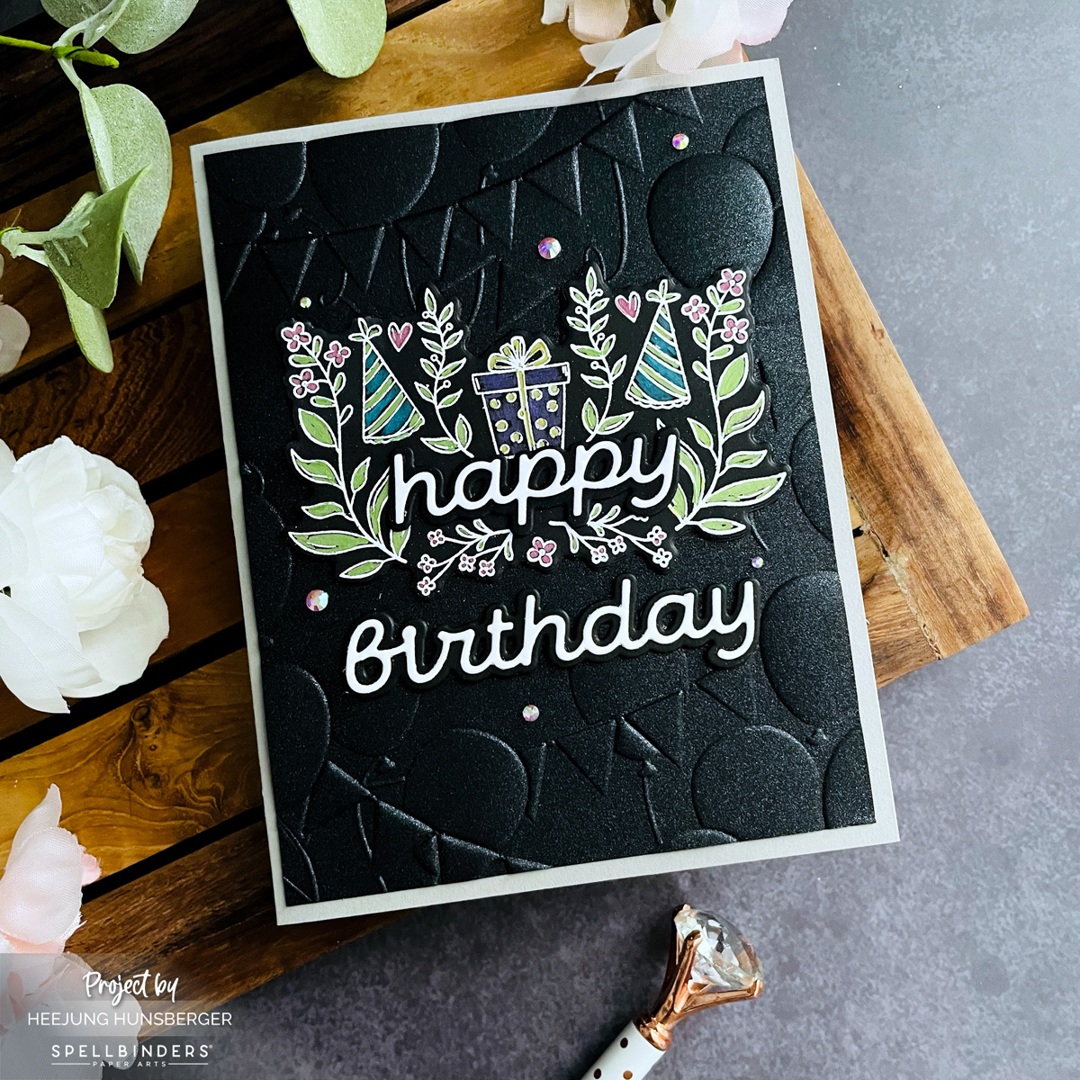 Spellbinders- 3D Embossing Folder Club of May 2023 - H MADE BOUTIQUE