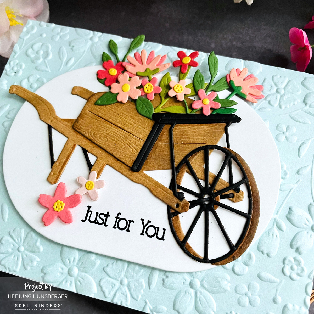 Spellbinders Country Wheelbarrow Cards H Made Boutique