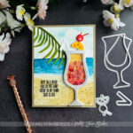 PFS- Tropical Cocktail Shaker Card