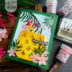 PFS+ WOW Collaboration Tropical Pineapple Shaker Card