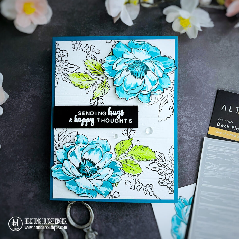 Altenew Beautiful Day Stamp Card H MADE BOUTIQUE