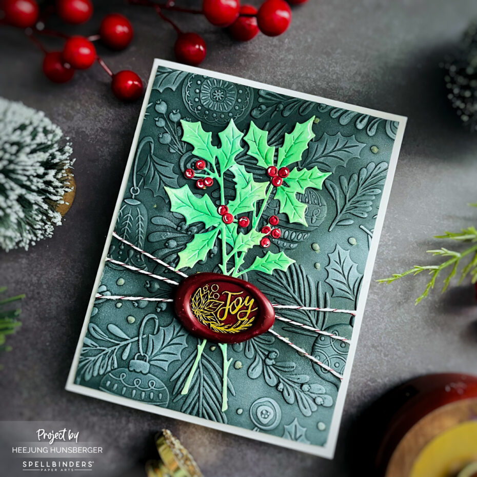 Spellbinders - Merry Christmas Wax Seal Stamp - 812062030402