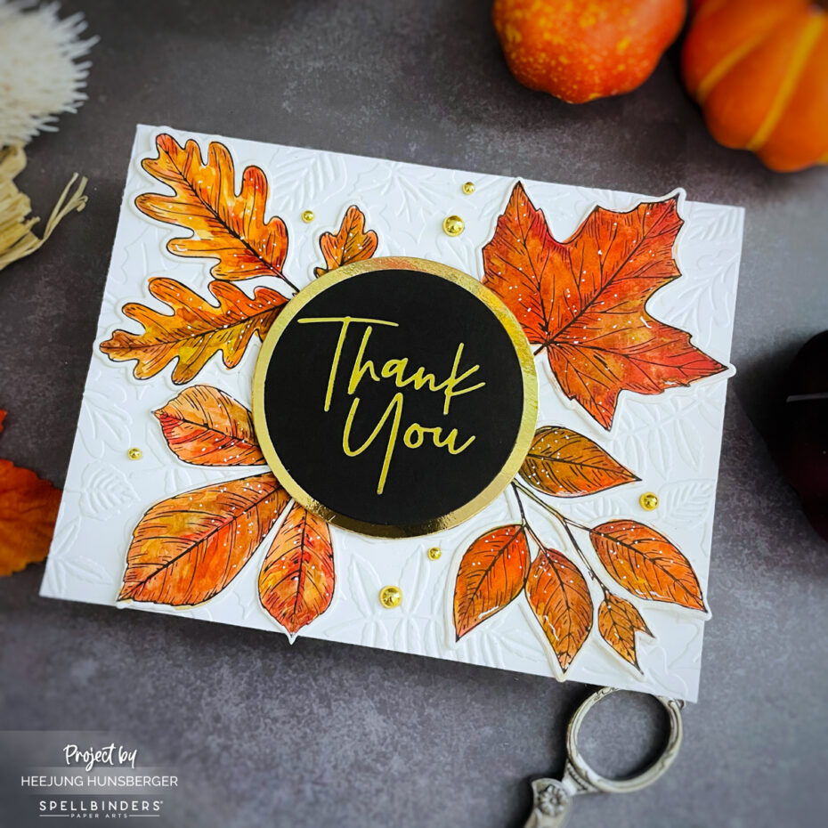 Spellbinders- Betterpress Fall Collection Cards - H Made Boutique