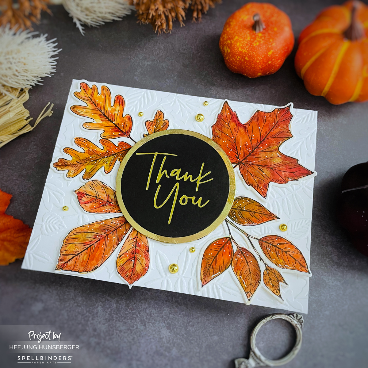 Spellbinders- BetterPress Fall Collection Cards - H MADE BOUTIQUE