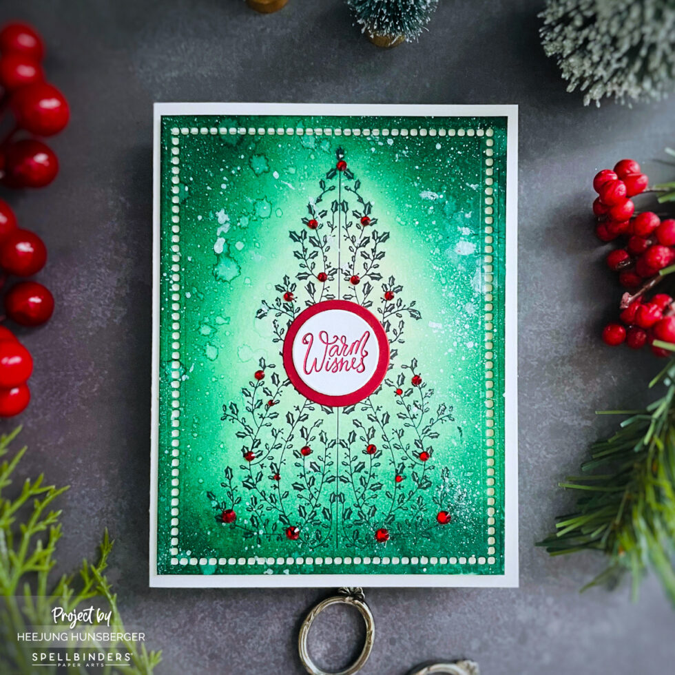 Spellbinders BetterPress Christmas Collection - Merry Christmas World Press  Plate and Christmas Greetings Press Plates - Bundle of 2 Press Plate Sets