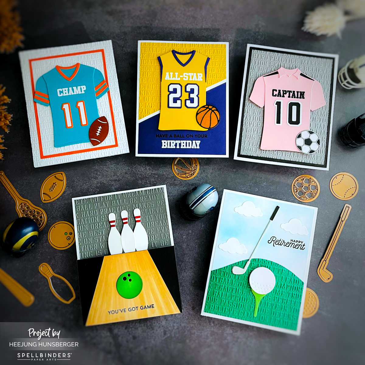 Spellbinders- Game Day Collection