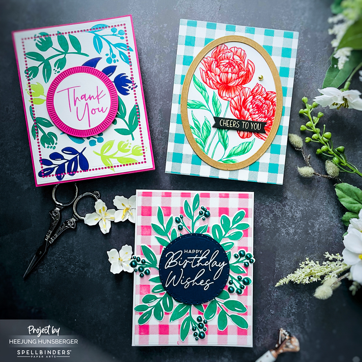 Spellbinders-Cheers to You Collection