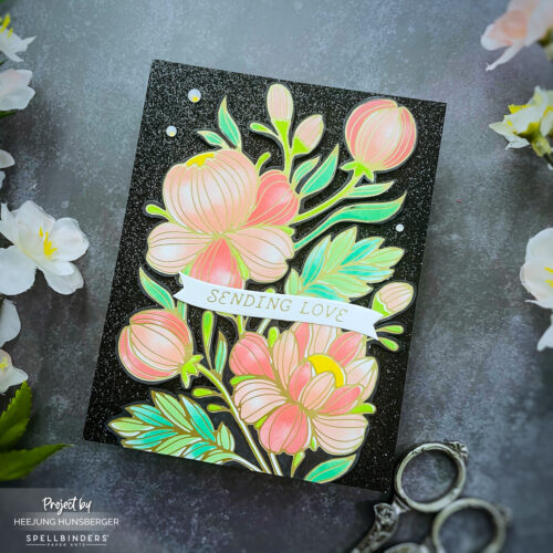 Spellbinders- Glimmering Flowers Collection - H MADE BOUTIQUE