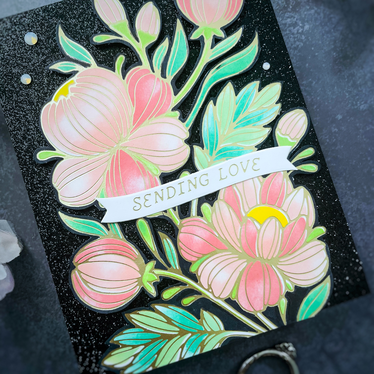 Spellbinders- Glimmering Flowers Collection - H MADE BOUTIQUE