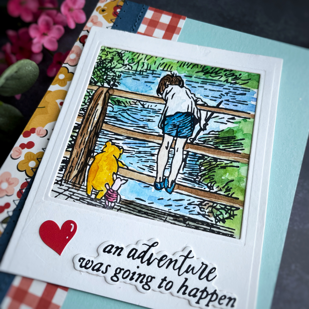 Classic Pooh Picture Frame Cards