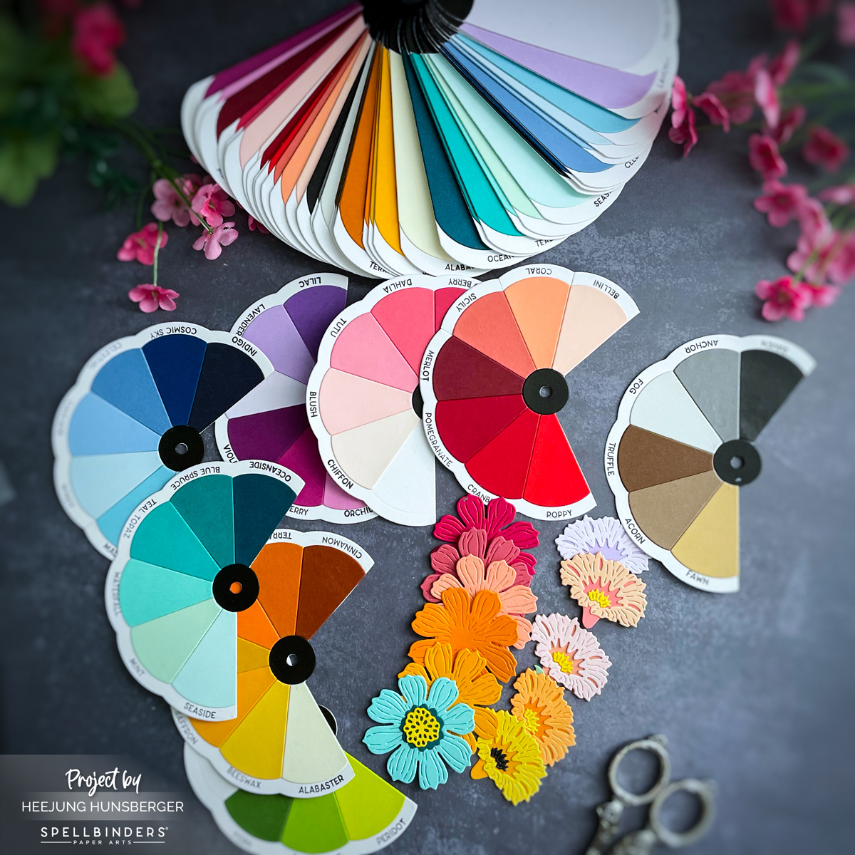 Spellbinders- Colorwheel Swatch Party Collection