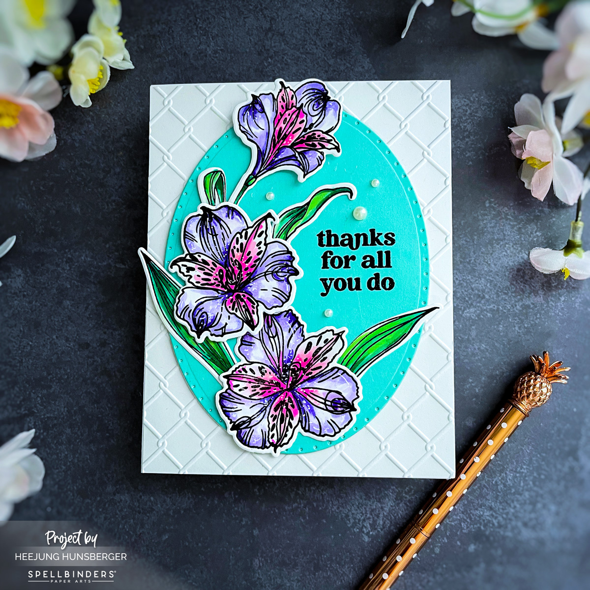 Spellbinders- Heartfelt Blooms Collection by Simon Hurley