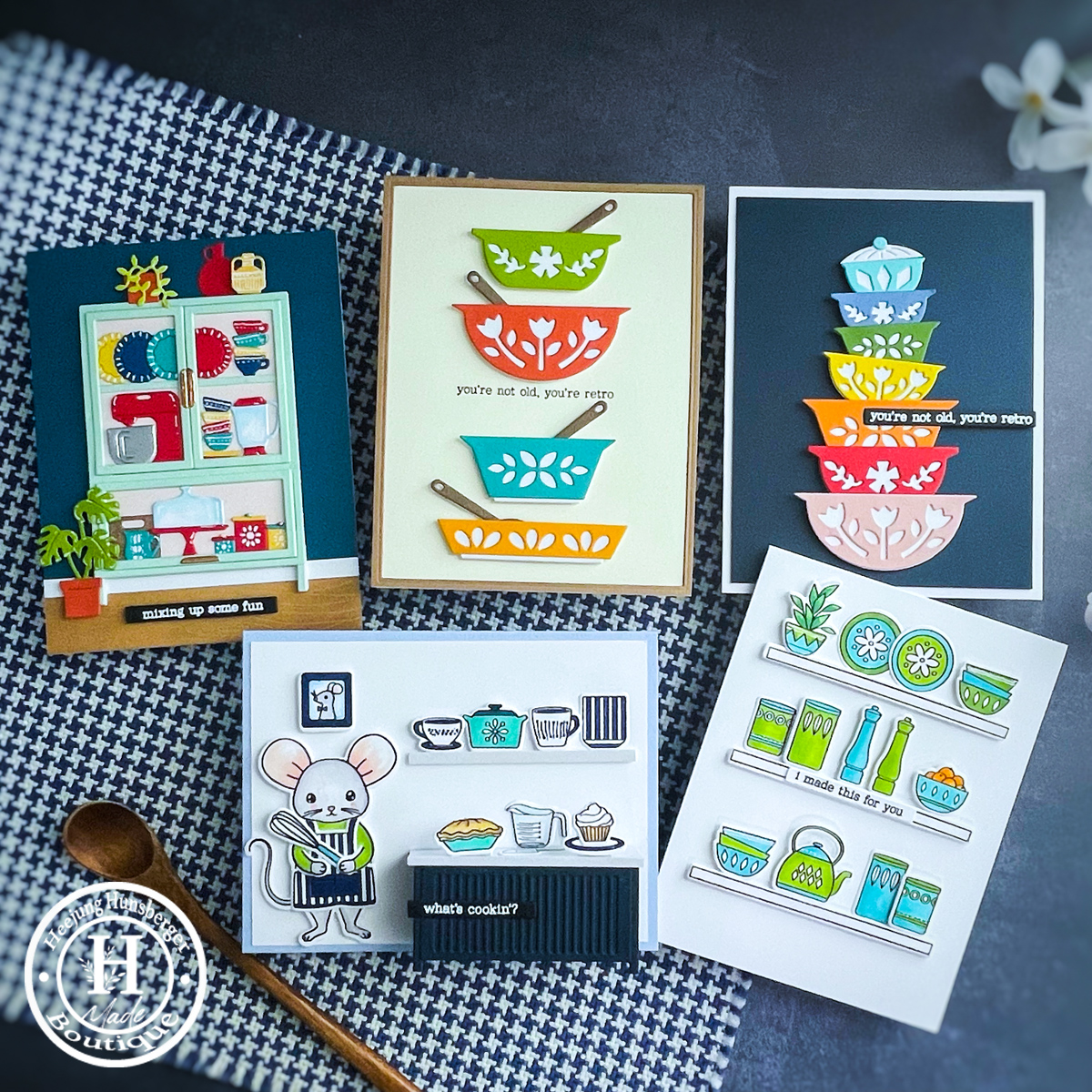 Hero Arts- Retro Kitchen Collection
