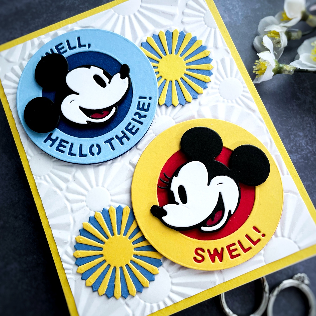 Spellbinders Pooh's Hunny Pot Etched Dies from The Say Cheese Classic Pooh Collection in Collaboration with Simple Stories