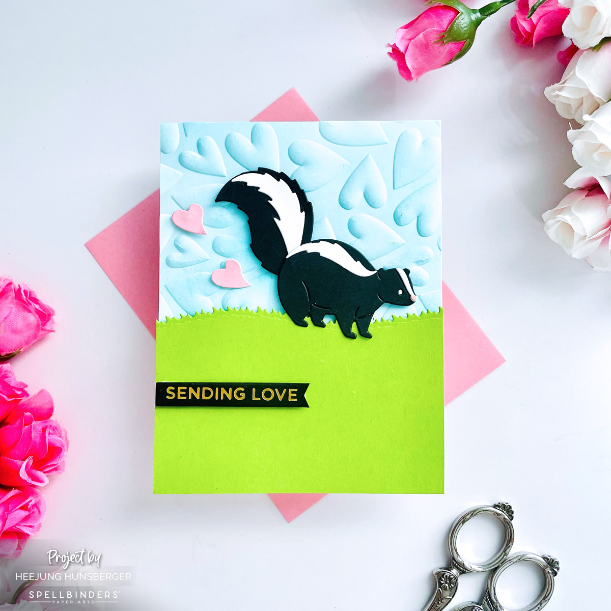 Sending Love with the Adorable “Love Stinks” Skunk!
