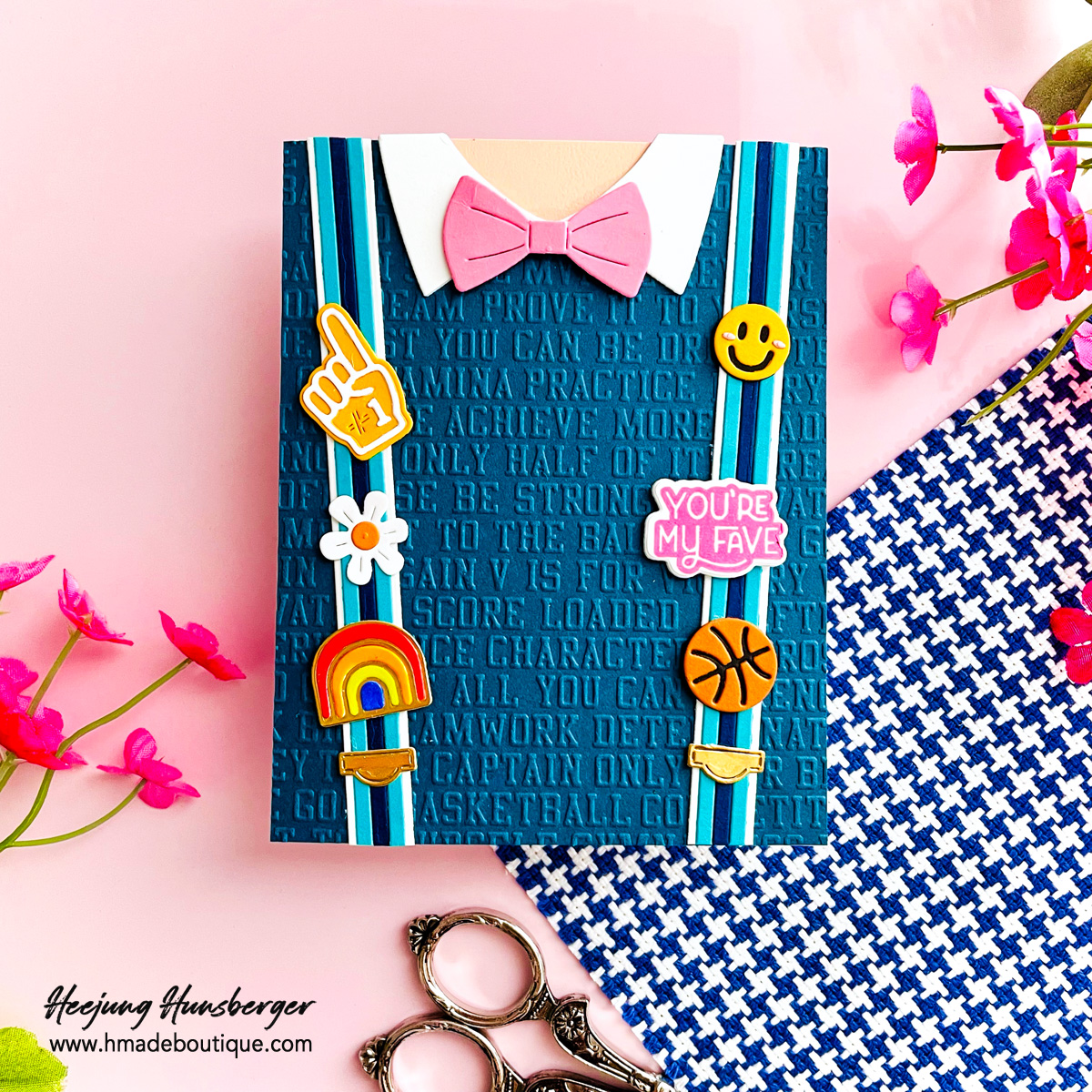 Dapper & Fun Suspender Card