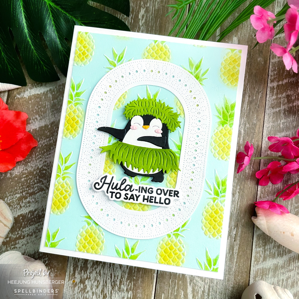 Hula-ing Over to Say Hello! | Spellbinders June 2026 Club Bonus Item ...